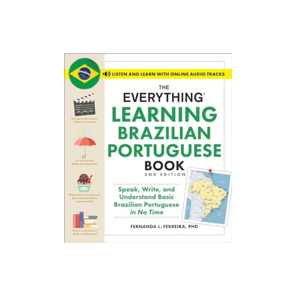 Produktbild för The Everything Learning Brazilian Portuguese Book, 2nd Edition (häftad, eng)