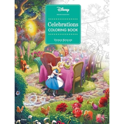 Andrews McMeel Publishing Disney Dreams Collection Thomas Kinkade Studios Celebrations Coloring Book (häftad, eng)