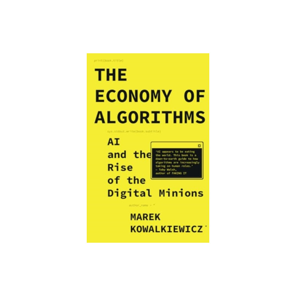 Produktbild för The Economy of Algorithms (häftad, eng)