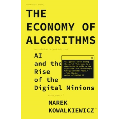 Bristol University Press The Economy of Algorithms (häftad, eng)