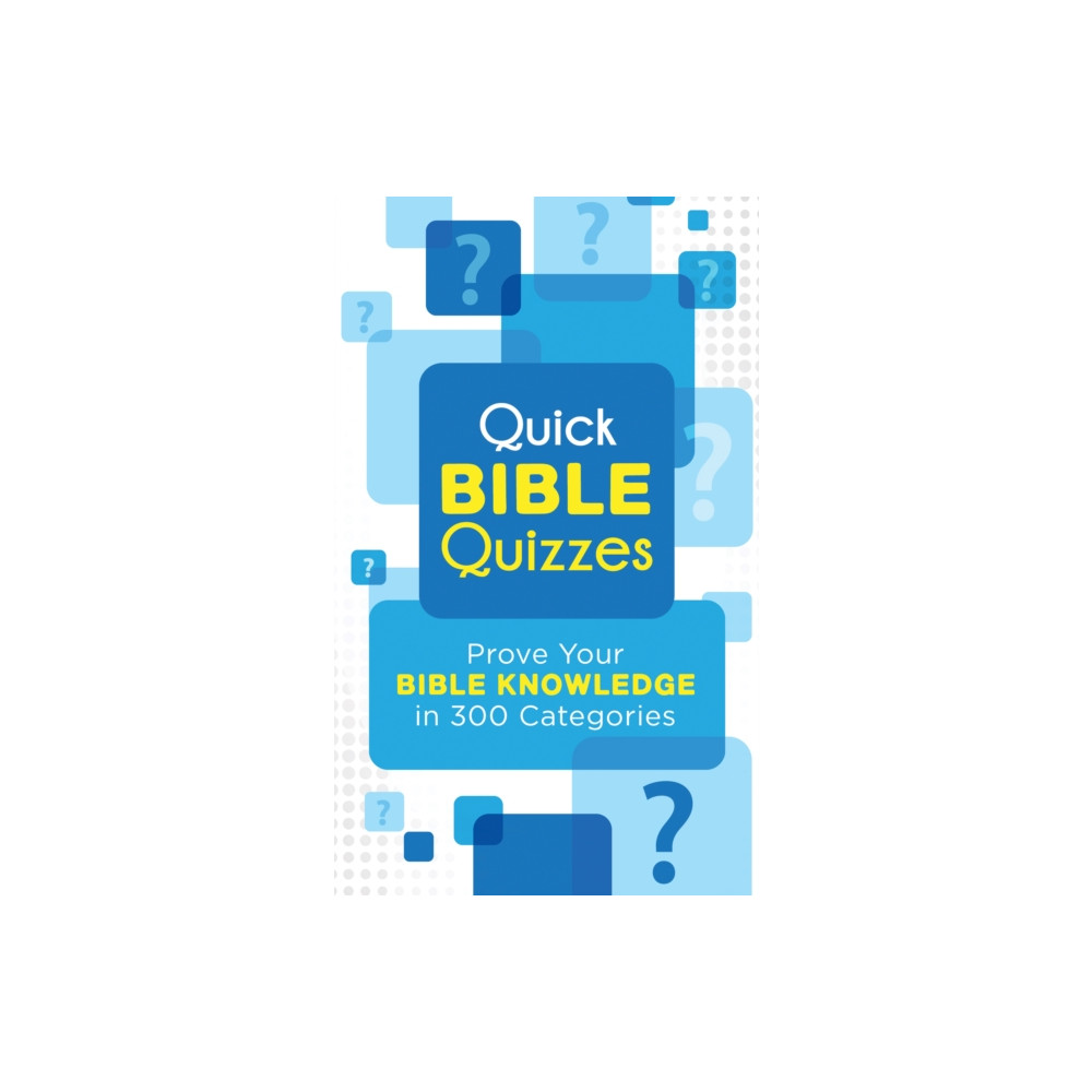 Produktbild för Quick Bible Quizzes (häftad, eng)
