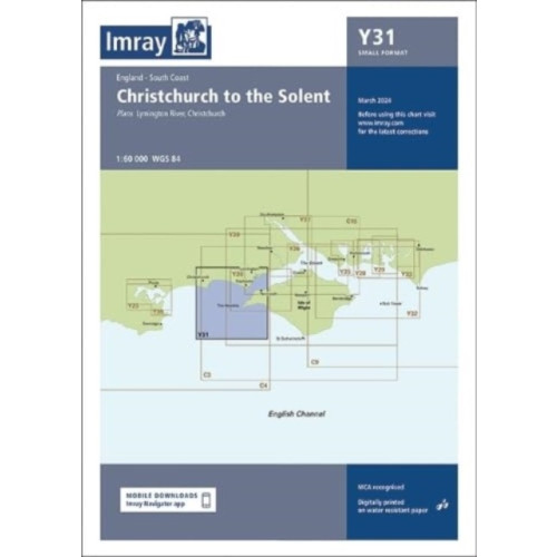 Imray, Laurie, Norie & Wilson Ltd Y31 Christchurch to the Solent (Small Format)