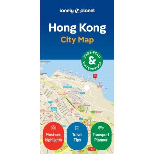 Lonely Planet Global Limited Lonely Planet Hong Kong City Map