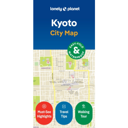 Lonely Planet Global Limited Lonely Planet Kyoto City Map