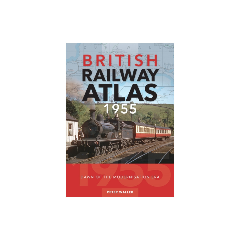 Produktbild för British Railway Atlas 1955 (inbunden, eng)
