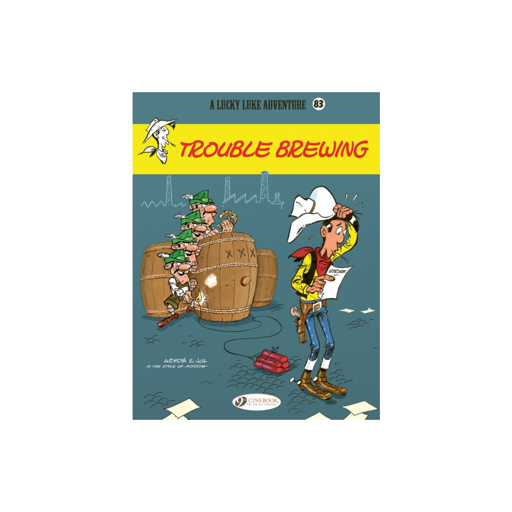 Produktbild för Lucky Luke Vol. 83: Trouble Brewing (häftad, eng)