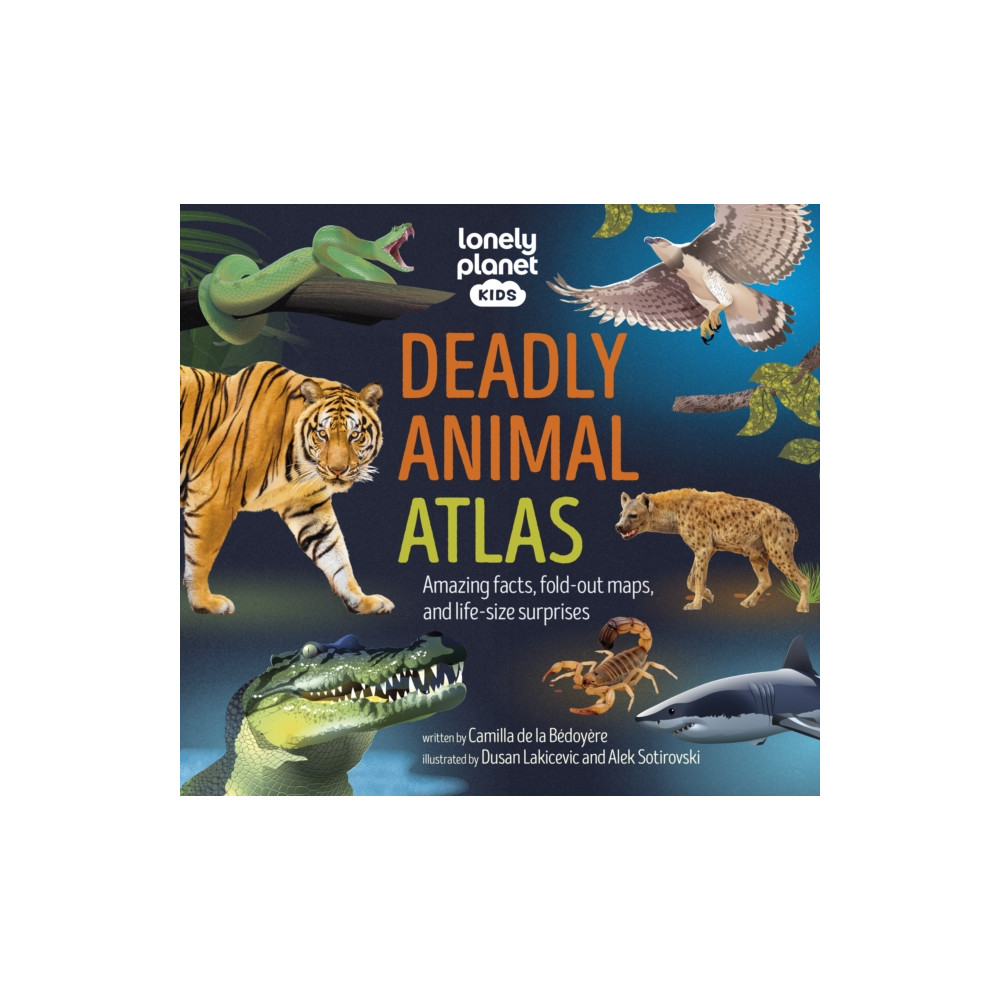 Produktbild för Lonely Planet Kids Deadly Animal Atlas (inbunden, eng)