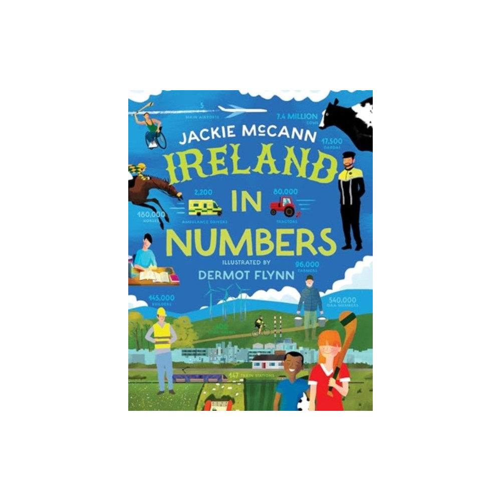 Produktbild för Ireland in Numbers (inbunden, eng)