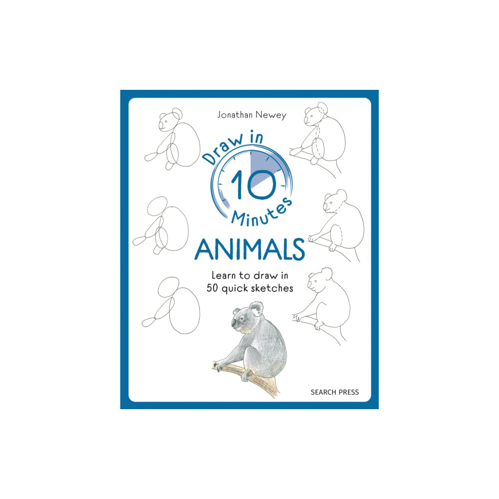 Produktbild för Draw in 10 Minutes: Animals (häftad, eng)