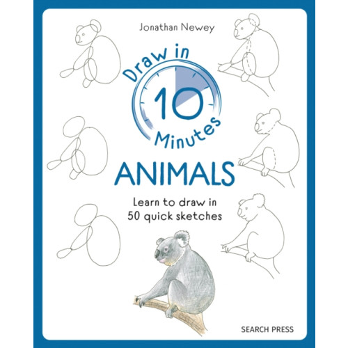 Search Press Ltd Draw in 10 Minutes: Animals (häftad, eng)