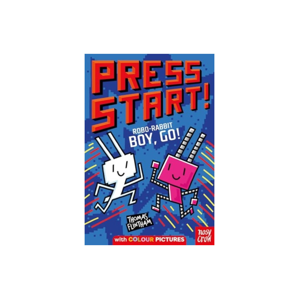 Produktbild för Press Start! Robo-Rabbit Boy Go! (häftad, eng)