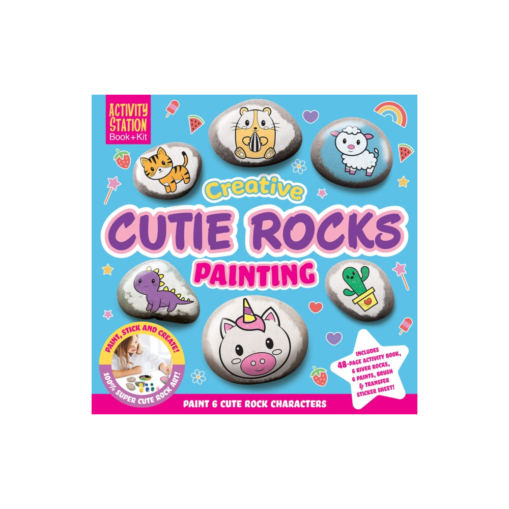 Produktbild för Creative Cutie Rocks Painting (häftad, eng)