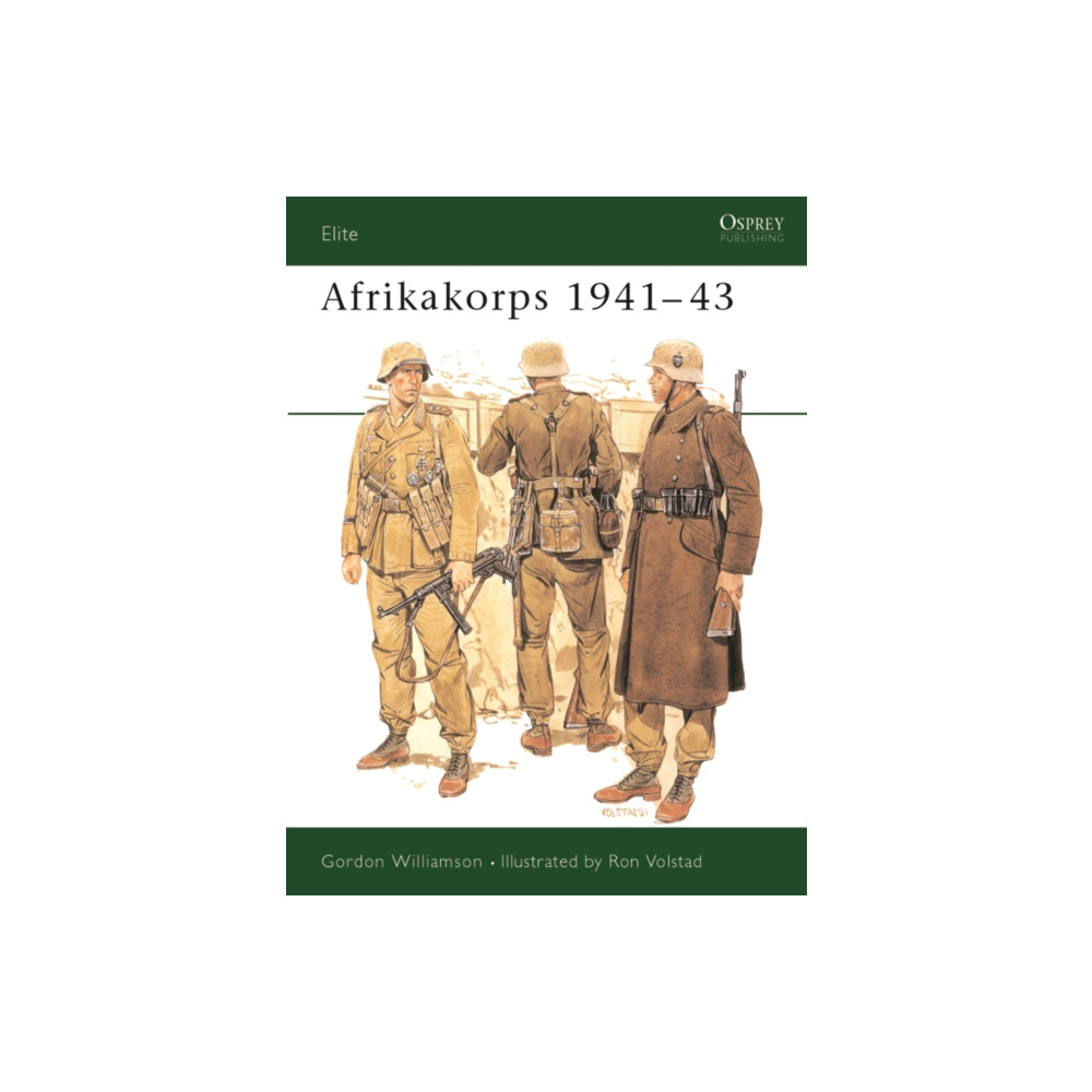 Produktbild för Afrikakorps 1941–43 (häftad, eng)