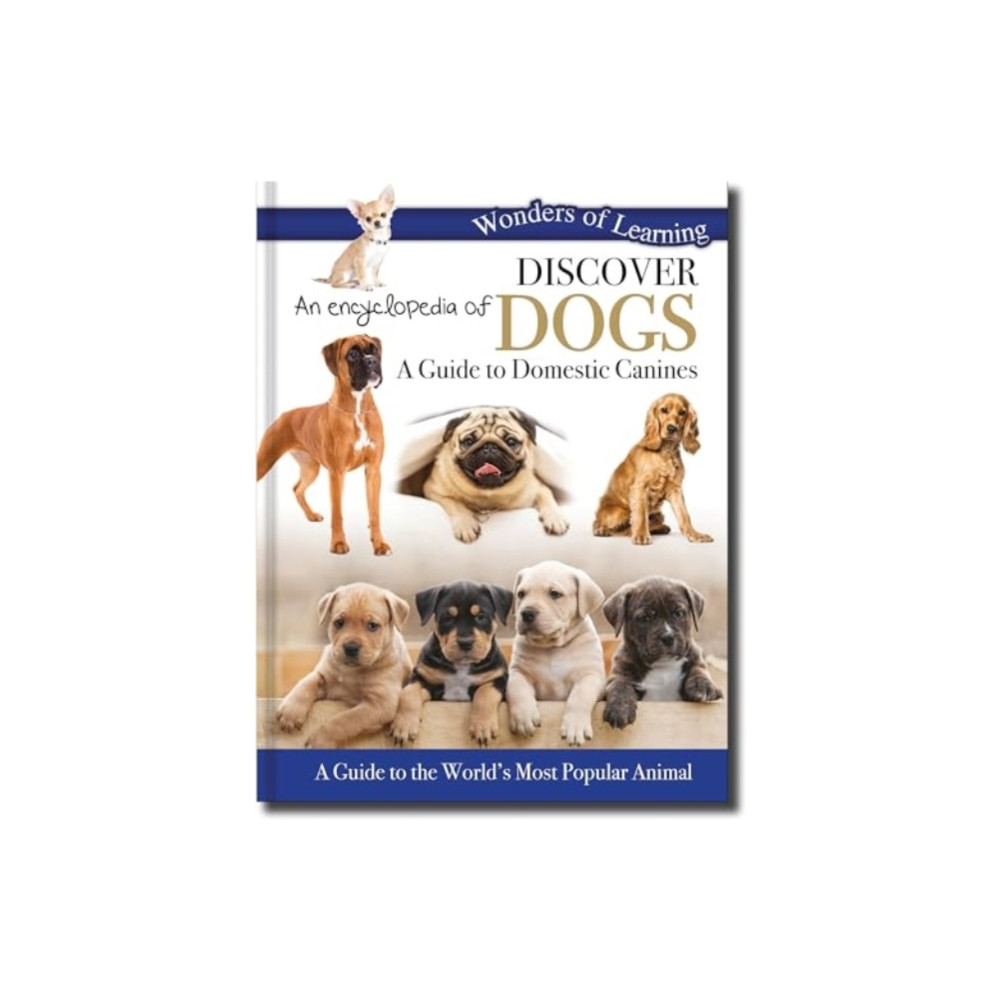 Produktbild för Discover an Encyclopedia of Dogs (inbunden, eng)