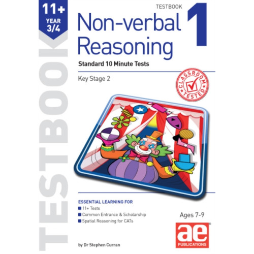 Accelerated Education Publications Ltd 11+ Non-verbal Reasoning Year 3/4 Testbook 1 (häftad, eng)