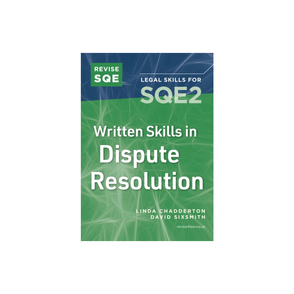 Produktbild för Revise SQE Written Skills for SQE2: Questions & Answers in Dispute Resolution (häftad, eng)