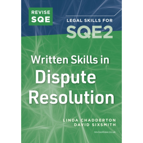 Fink Publishing Ltd Revise SQE Written Skills for SQE2: Questions & Answers in Dispute Resolution (häftad, eng)