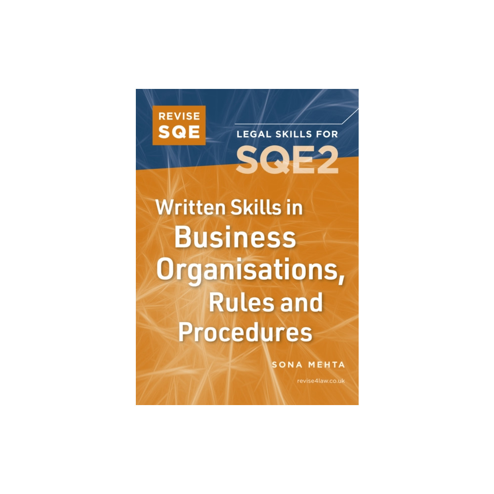 Produktbild för Revise SQE Written Skills for SQE2: Questions & Answers in Business Law and Practice (häftad, eng)