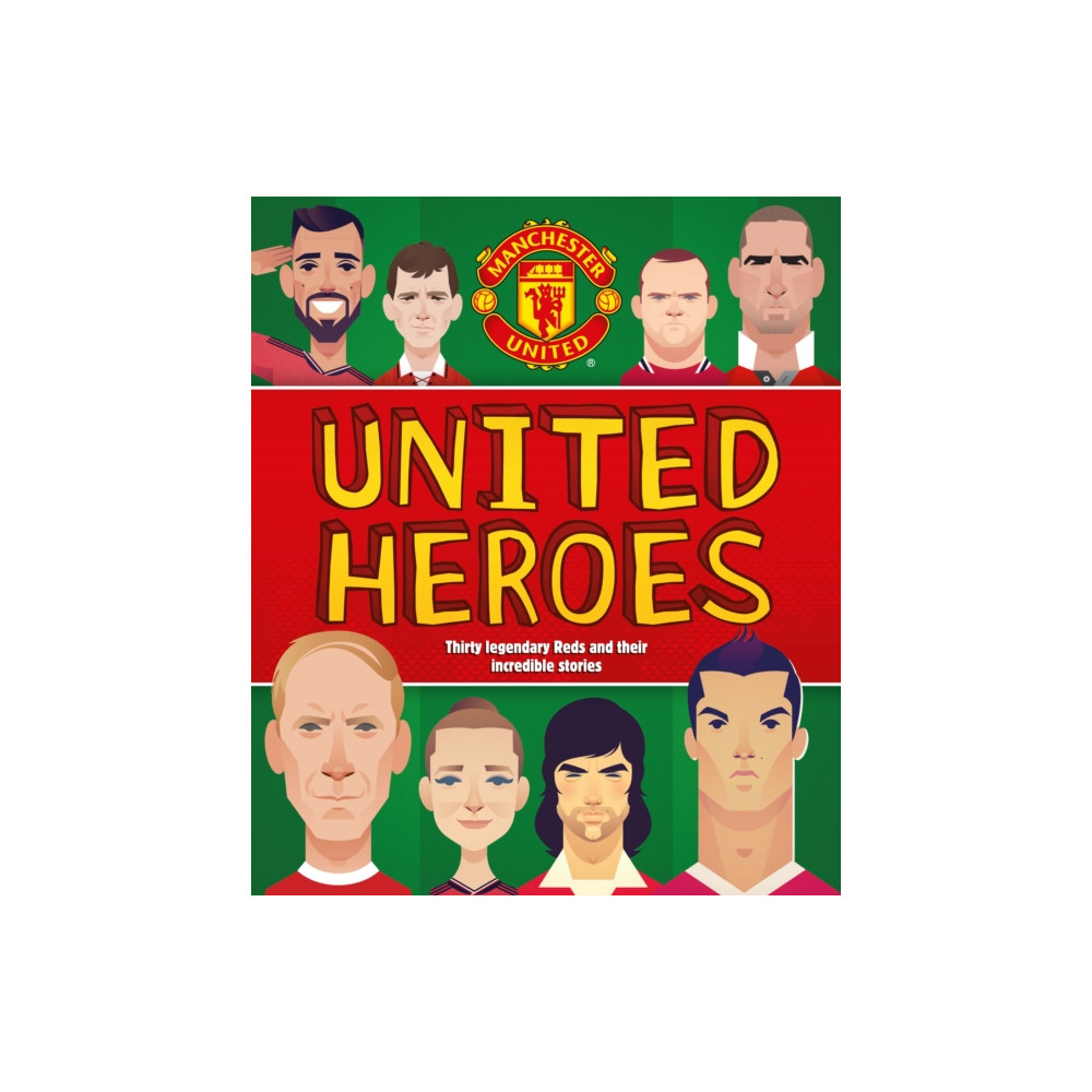Produktbild för Manchester United Heroes (häftad, eng)