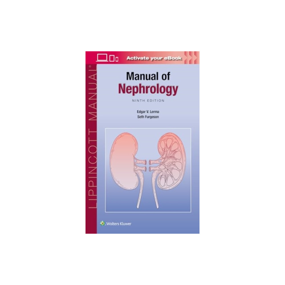 Produktbild för Manual of Nephrology (häftad, eng)