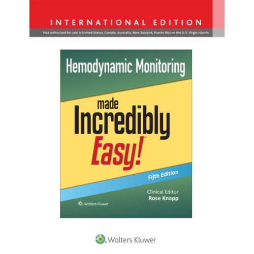 Wolters Kluwer Health Hemodynamic Monitoring Made Incredibly Easy! (häftad, eng)