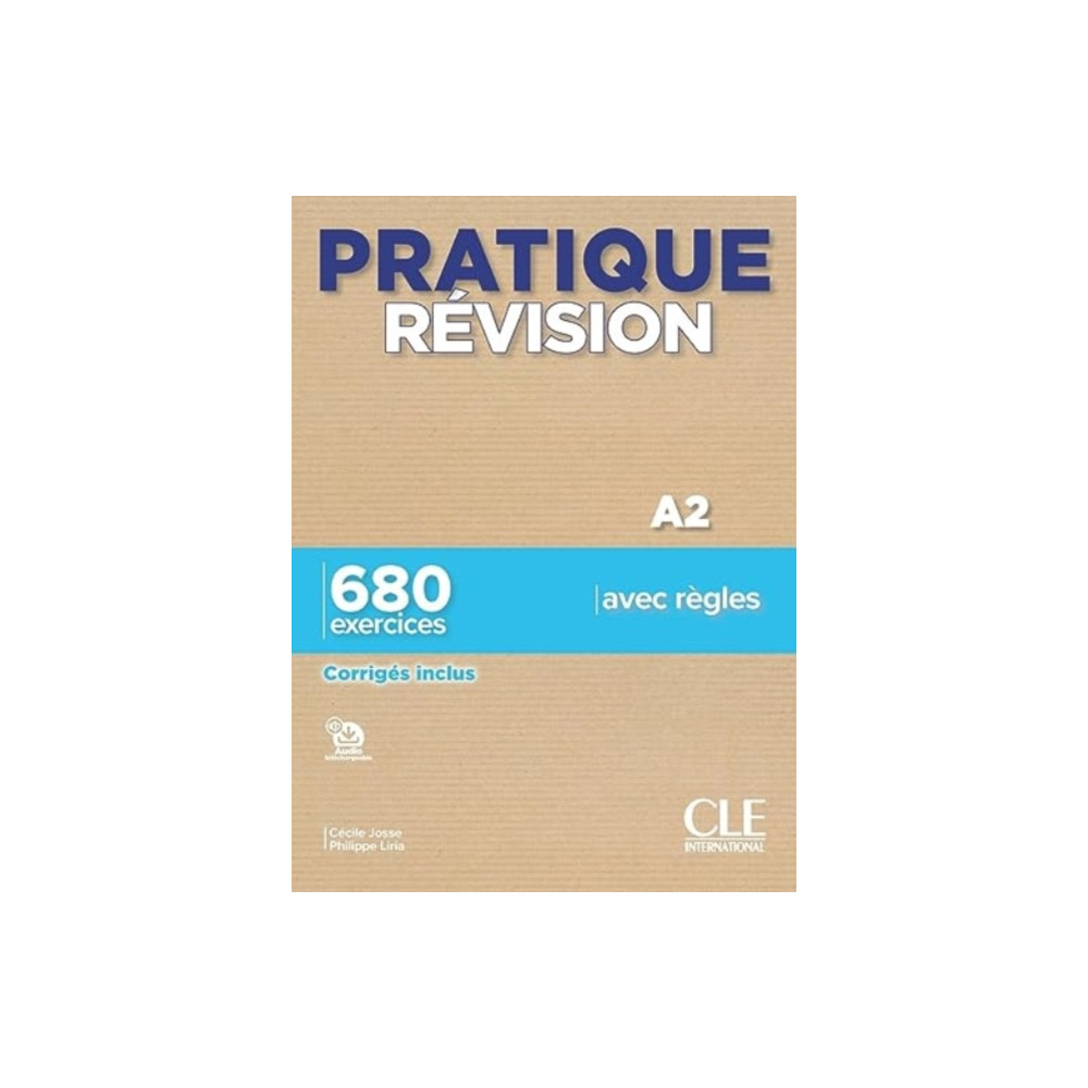 Produktbild för Pratique Revision - Niveau A2 - Livre + Corriges + Audio telechargeable (häftad, fre)