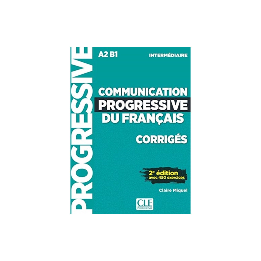 Produktbild för Communication progressive du francais: Niveau intermediaire (A2/B1) - Corriges (häftad, fre)