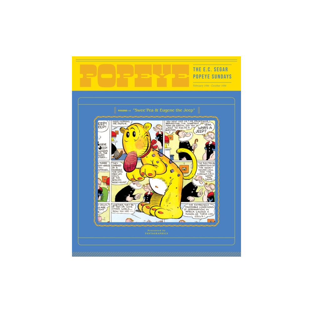Produktbild för Popeye Volume 4 (häftad, eng)