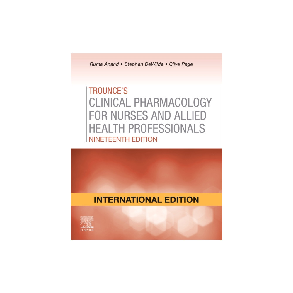 Produktbild för Trounces Pharmacology for Nurses and Allied Health Professionals, International Edition (häftad, eng)