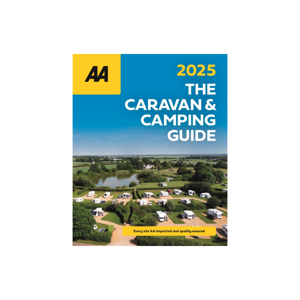Produktbild för The AA Caravan and Camping Guide 2025 (häftad, eng)