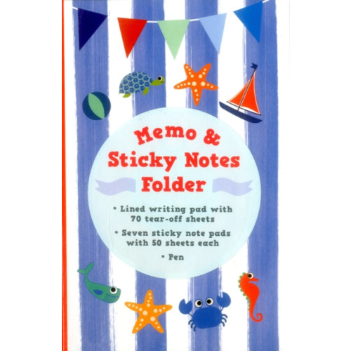 Anness publishing Memo & Sticky Notes Folder: Nautical