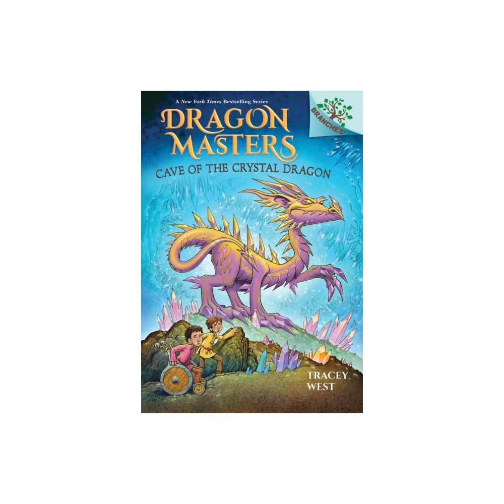 Produktbild för Cave of the Crystal Dragon: A Branches Book (Dragon Masters #26)