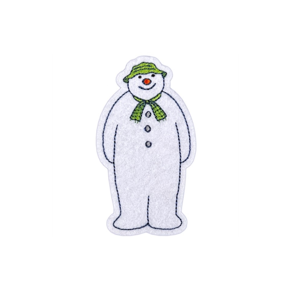 Produktbild för Snowman Sew On Patch