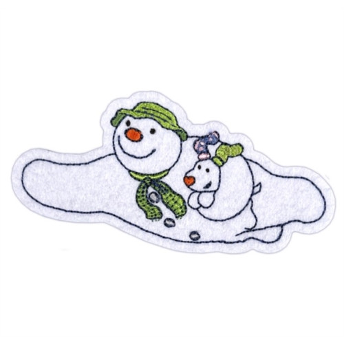 Pawprint Family Flying Home Sew On Patch