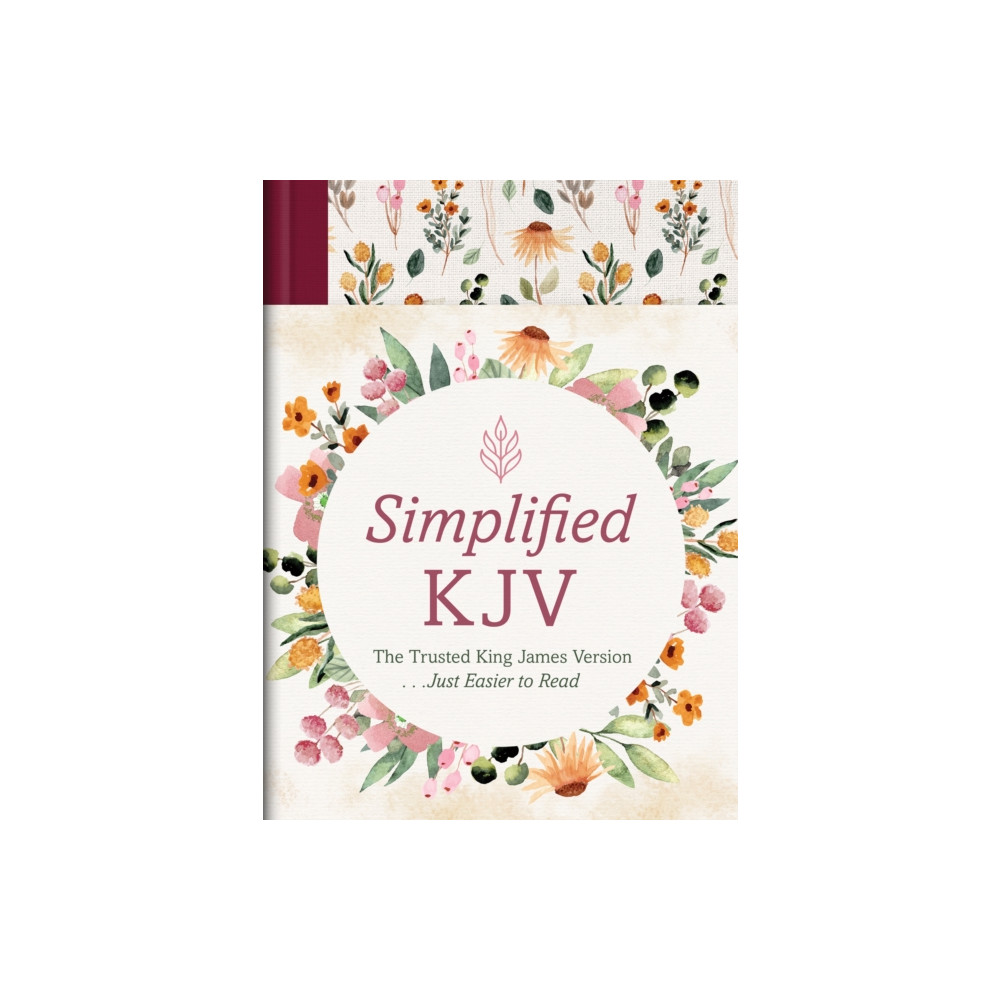 Produktbild för The Barbour Simplified KJV [Wildflower Medley] (inbunden, eng)