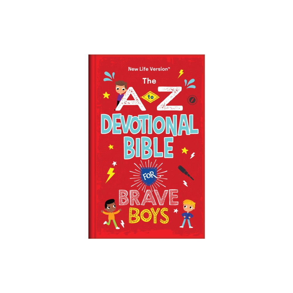 Produktbild för The A to Z Devotional Bible for Brave Boys (inbunden, eng)