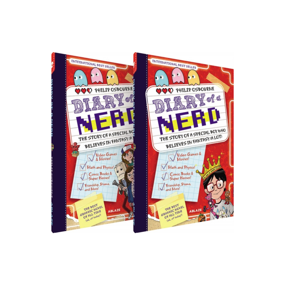 Produktbild för DIARY OF A NERD VOL. 1-2 COLLECTED SET (inbunden, eng)