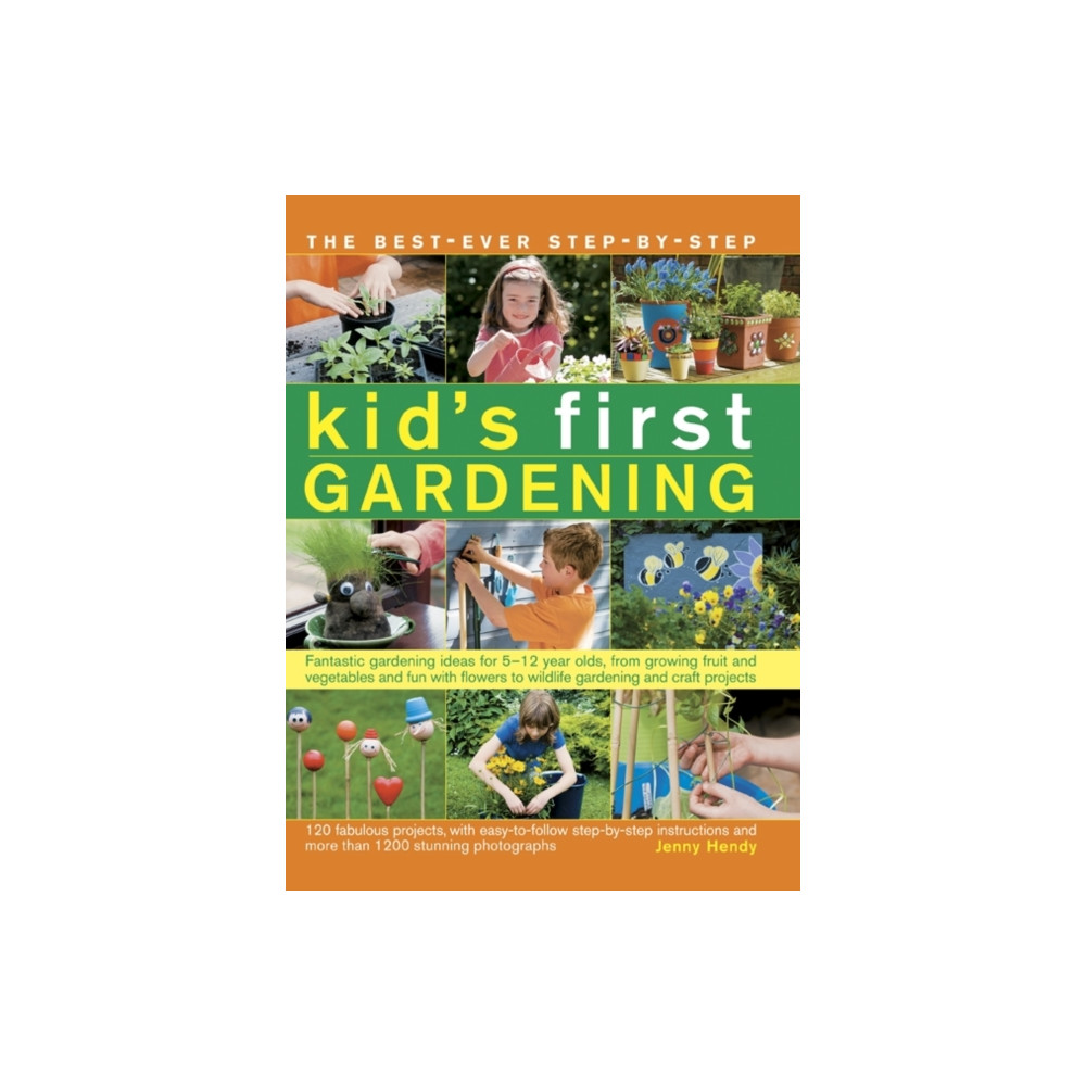 Produktbild för The best-ever step-by-step kid's first gardening (häftad, eng)