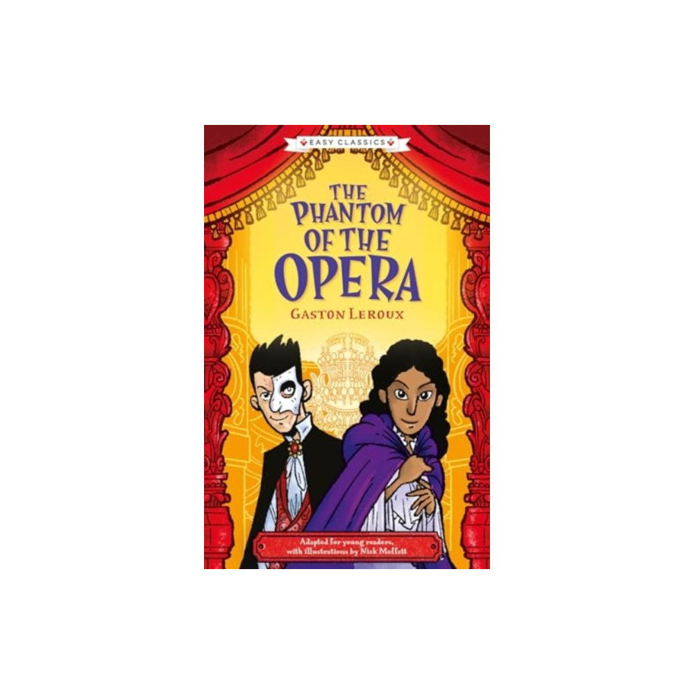 Produktbild för Creepy Classics: The Phantom of the Opera (Easy Classics) (häftad, eng)