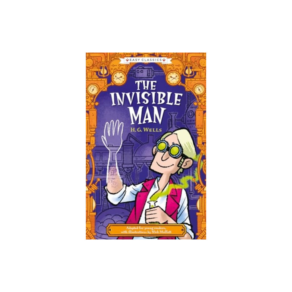Produktbild för Creepy Classics: The Invisible Man (Easy Classics) (häftad, eng)