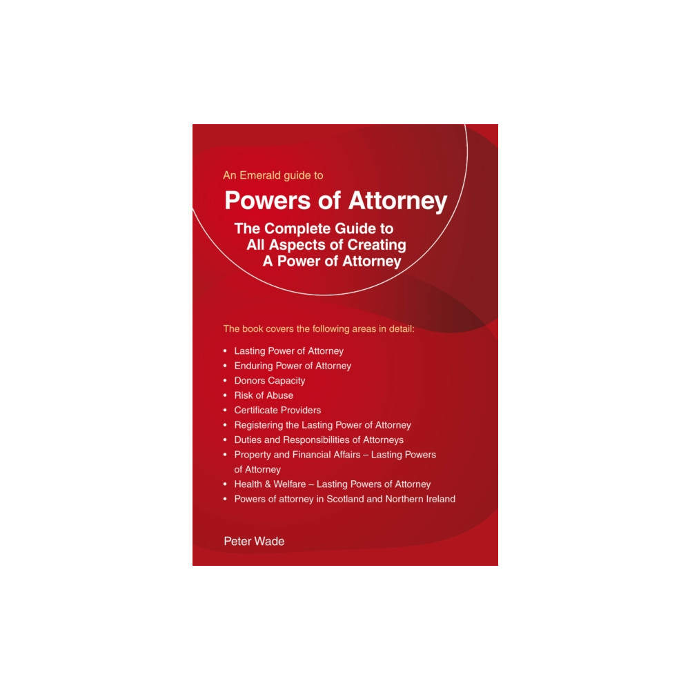 Produktbild för An Emerald Guide to Powers of Attorney (häftad, eng)
