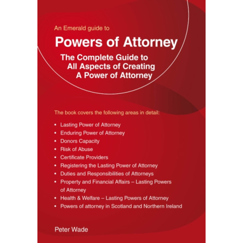 Straightforward Publishing An Emerald Guide to Powers of Attorney (häftad, eng)