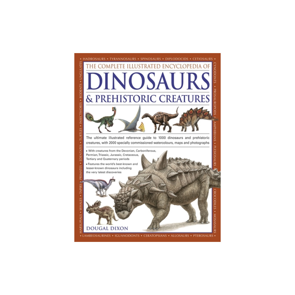 Produktbild för Complete Illustrated Encyclopedia of Dinosaurs & Prehistoric Creatures (häftad, eng)