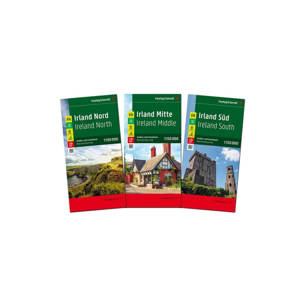 Produktbild för Ireland Automap 3 Map Set 1:150.000