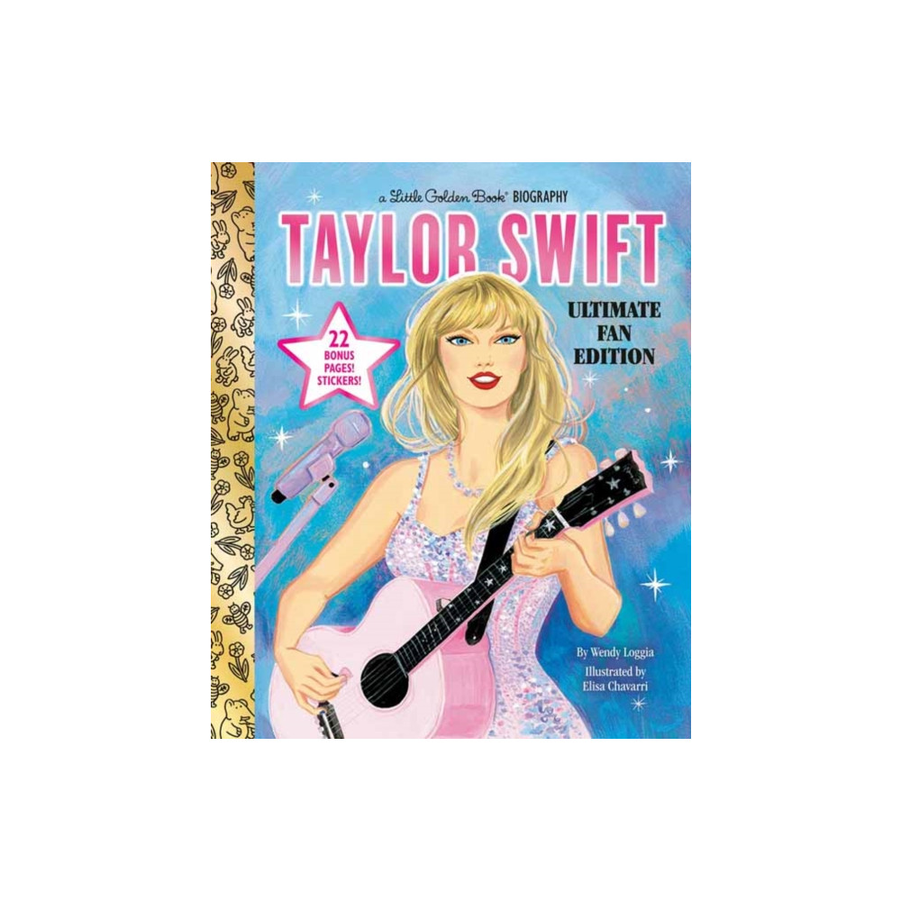 Produktbild för Taylor Swift Ultimate Fan Edition Little Golden Book Biography (inbunden, eng)