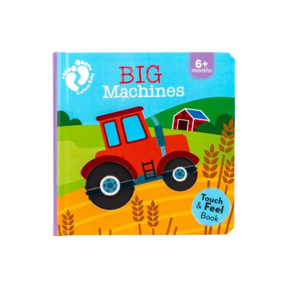 Produktbild för Big Machines (bok, board book, eng)