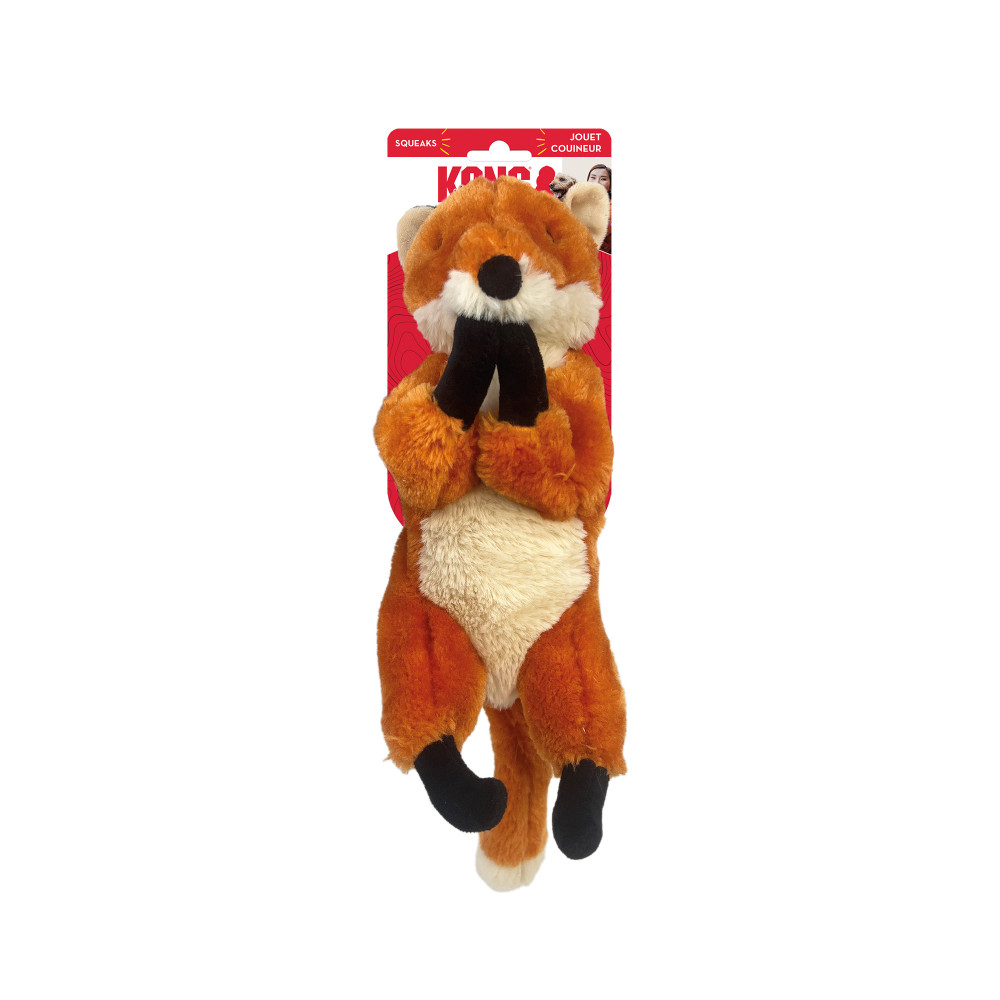Produktbild för Hundleksak Wild Low Stuff Fox Md KONG 35,5x11,4x7,2 cm
