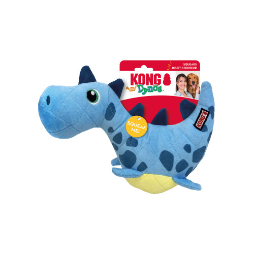 KONG Hundleksak Dynos Roars Blue Md/Lg KONG 17,7x31,7x10,1 cm