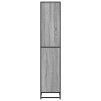 Produktbild för Bokhylla grå sonoma 80,5x35x170,5 cm konstruerat trä