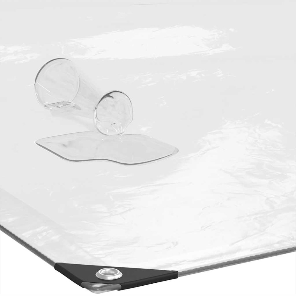 Produktbild för Växtskydd med öljetter 1x6 m polyeten